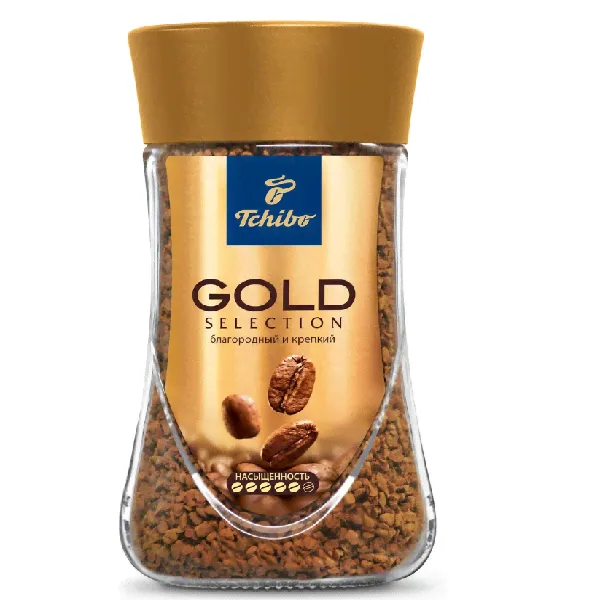 Tchibo Gold Selection кофе растворимый, 95 г-0