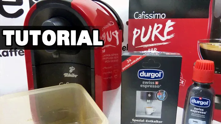 Anleitung: Entkalkung Cafissimo PURE