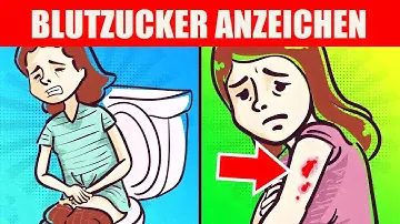 Zeichen  dass dein Blutzucker hoch ist
