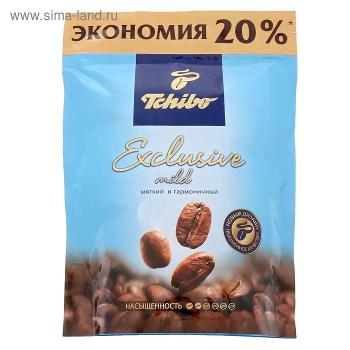 Кофе Tchibo Exclusive Mild, натуральный, растворимый, 150 г