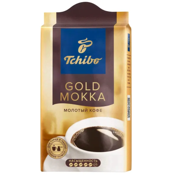 Кофе молотый Tchibo Gold Мokka 250 грамм-0
