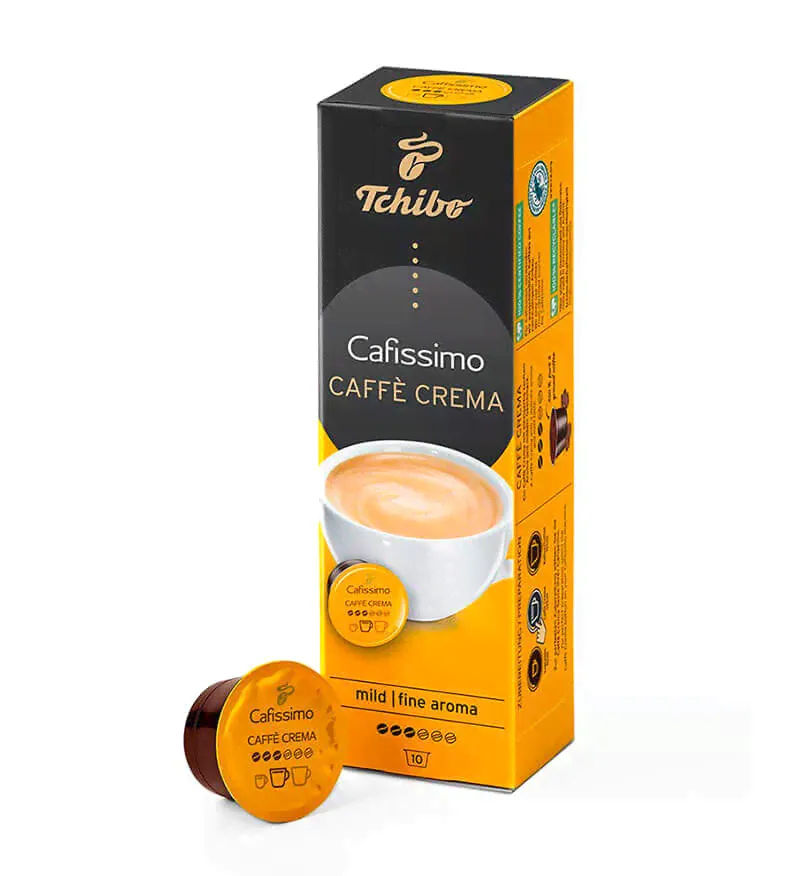 Капсулы Tchibo Cafissimo Caffe Crema Fine Aroma