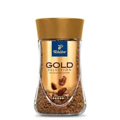Кофе Tchibo Gold Selection,растворимый,стекло, 95г-0
