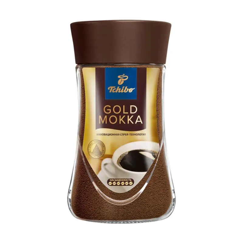 Кофе растворимый "Gold Mokka", Tchibo, 95 г-0