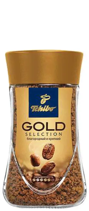 Кофе растворимый Tchibo Gold Selection 190гр