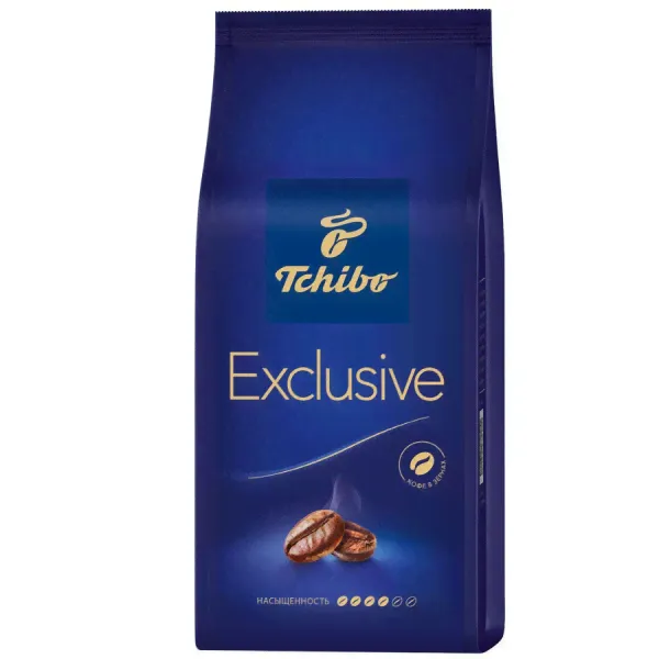 Кофе в зернах Tchibo Exclusive 250 грамм-0