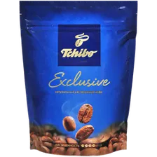 Кофе растворимый Tchibo Exclusive сублимированный, пакет 75 гр