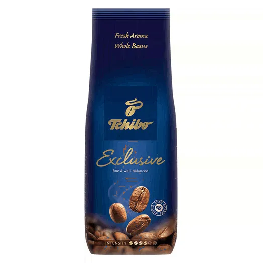 Кофе Tchibo Exclusive 250г в зернах в/у