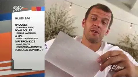 Bag Check - Gilles Muller