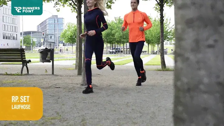 Laufhose RP. Set Damen lang