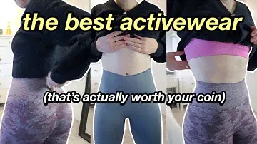 17 TOP FITNESS AND WORKOUT CLOTHES - Lululemon, Girlfriend Collective, Gymshark, Set Active