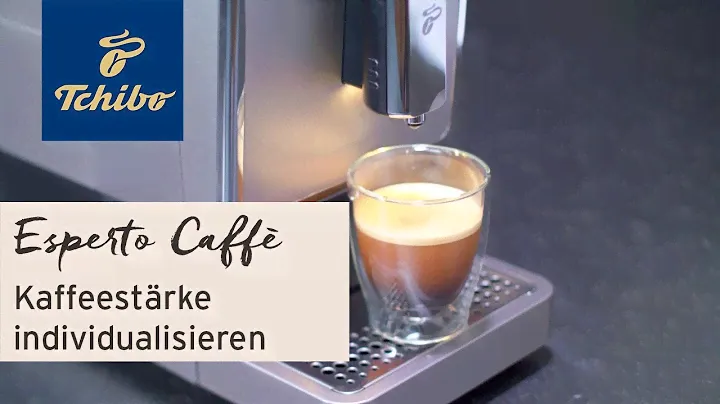 Kaffeestärke individualisieren: Kaffeevollautomat "Esperto Caffè" | Tchibo