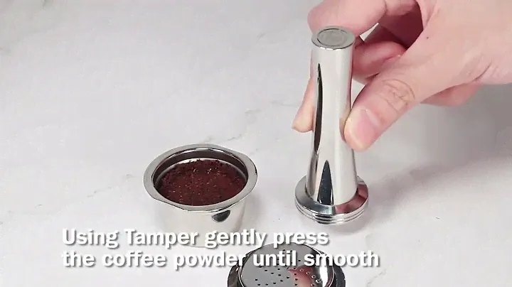 Stainless Steel Refillable Coffee Capsule For K-fee Cafissimo Caffitaly three hearts Machine Reusab