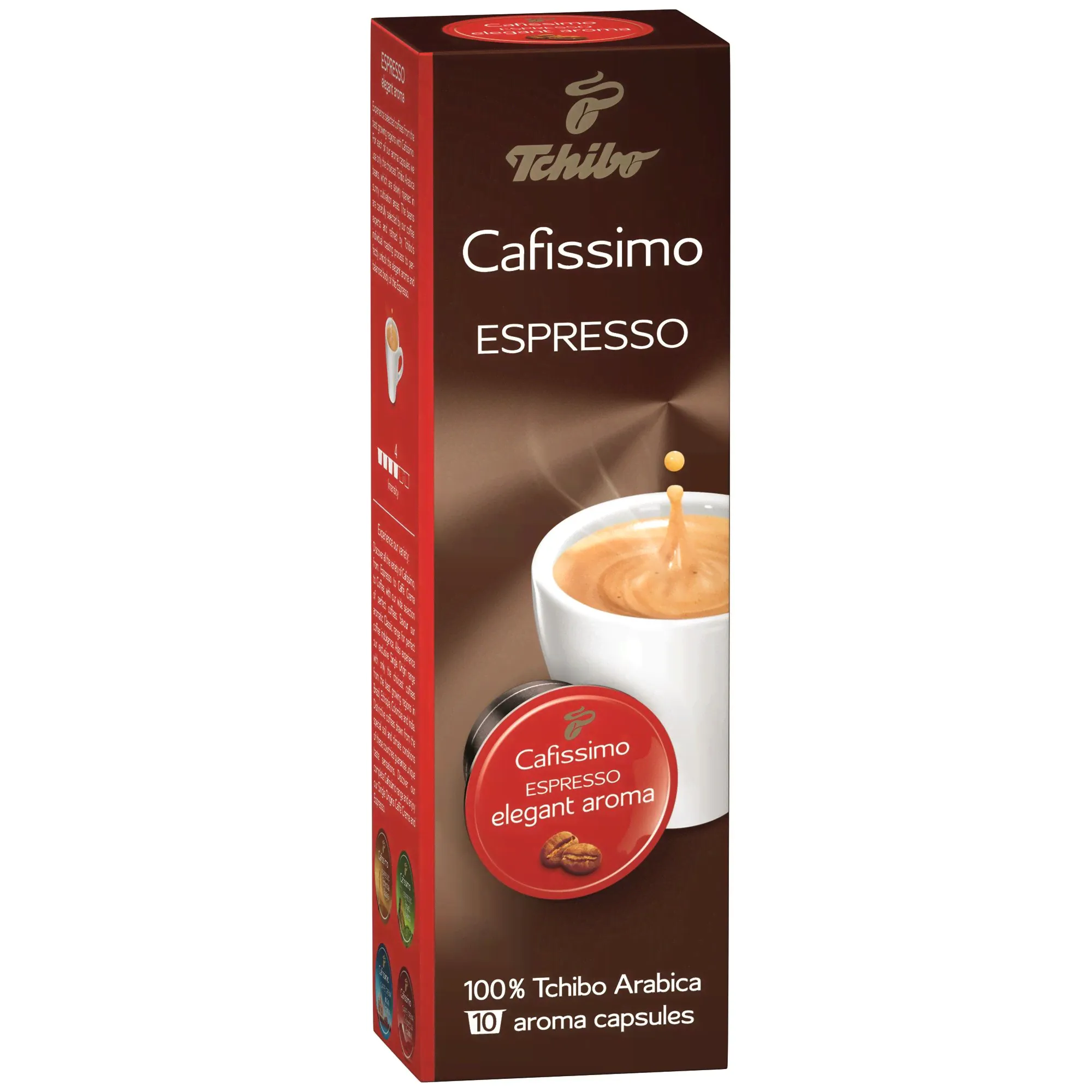 Tchibo Cafissimo Caffe Espresso Elegant капсули 10 бр.-0
