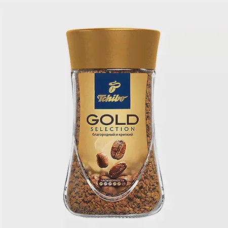 Tchibo Gold Selection 95г, стекло