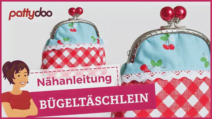 DIY Bügeltasche - Kosmetiktasche mit Taschenbügel selber nähen