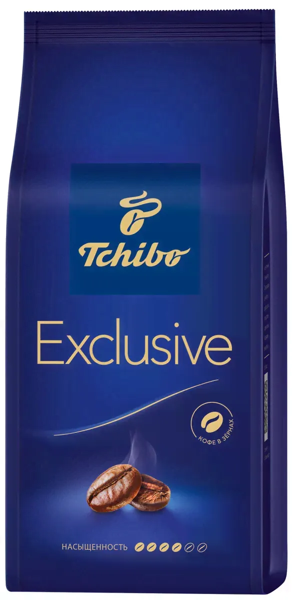 Кофе в зернах Exclusive ТМ Tchibo (Чибо) 250г-1