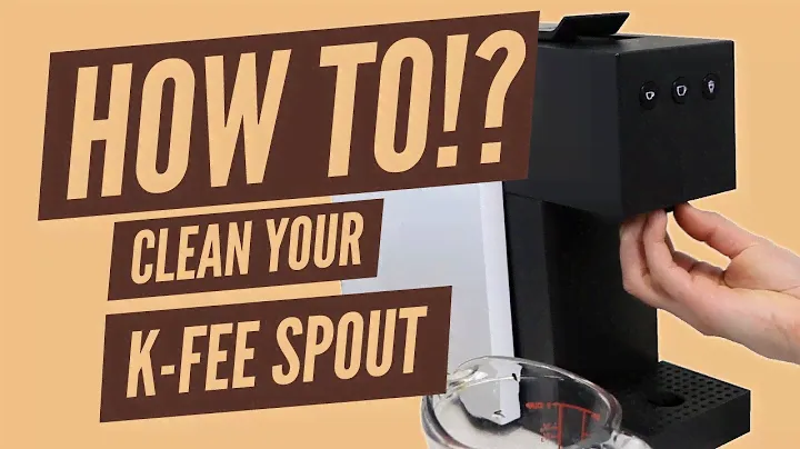 HOW TO | Clean Your K-Fee Coffee Machine Spout