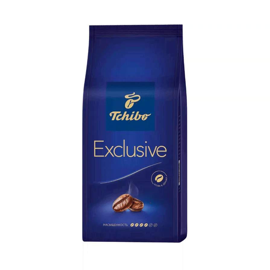 Кофе Tchibo Exclusive в зернах 250 гр