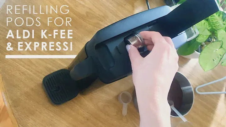 Refilling Coffee Pods: Aldi K-Fee / Expressi Reusable Coffee Capsule